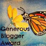 Generous Blogger Award