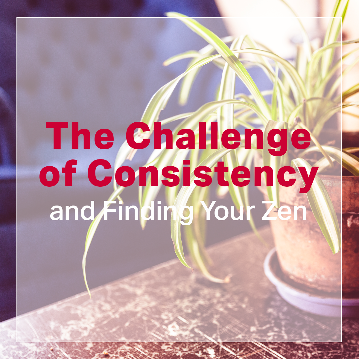 The Challenge of Consistency and Finding your Zen